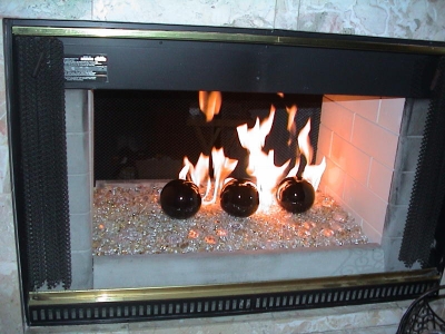 Off center burner Off center burner