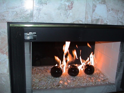 Off center burner Off center burner