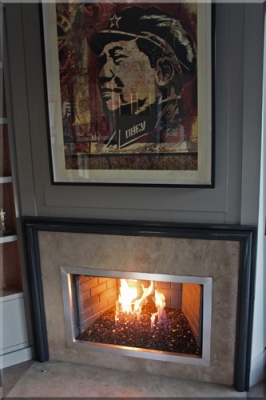 Jeff Jampol Office Fireplace Jeff Jampol Office Fireplace