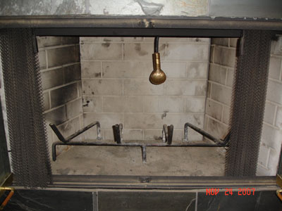 old fireplace