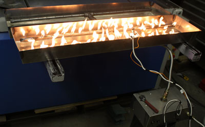 twin propane fire pans 3