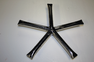 12 star ss crimped pipe