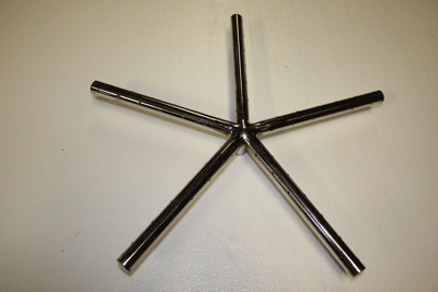 18 star ss flat welded pipe