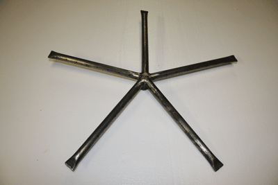 24 star steel crimped pipe