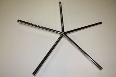 30 star ss flat welded pipe