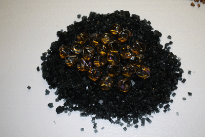 AMBER DIAMONDS ON BLACK AMBER DIAMONDS ON BLACK