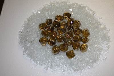 AMBER DIAMONDS ON STARFIRE AMBER DIAMONDS ON STARFIRE