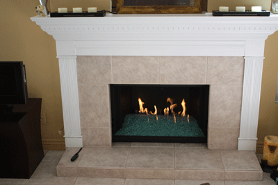 SELF INSTALL FIREPLACE 16