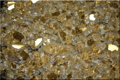 California Gold base fireglass for fire pits and fireplaces California Gold base fireglass for fire pits and fireplaces